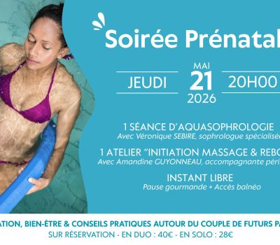 21/05 : Soirée Prénatale à Dunéo