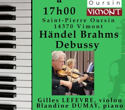 Concert classique Violon piano