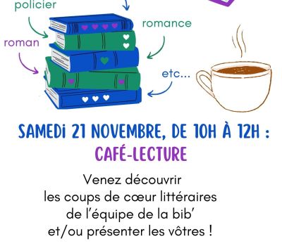 21/11 : Café-lecture