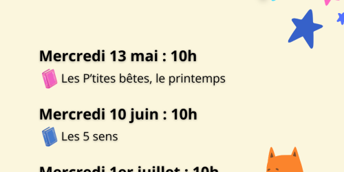 13/05 : Lecture doudou