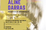 03/04 au 30/06 : Résidence artistique d’Aline Darras, photographe.