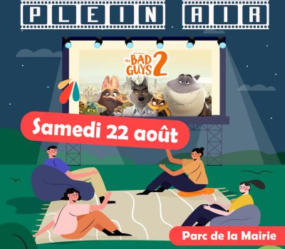 22/08 : Cinéma plein air